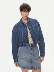 Noisy May Kurtka jeansowa Ronja 27029251 Niebieski Regular Fit. Niebieskie kurtki damskie Noisy May, l, bez wzorów, z bawełny, bez kaptura. Za 129.99 zł.