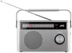 JVC Przenośne radio RA-E315G szary. Szare radia Jvc. Za 156.99 zł.
