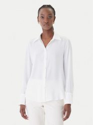 Rinascimento Koszula CFC0127447003 Biały Regular Fit. Białe koszule damskie Rinascimento, xl, bez wzorów, z syntetyku, bez kołnierzyka, bez ramiączek. Za 279.99 zł.