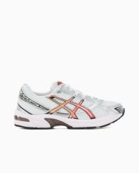 Buty trekkingowe ASICS Gel-1130 Białe/Czerwone. Białe trekkingi męskie Asics, bez zapięcia. Za 587.10 zł.