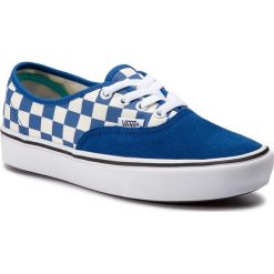 Tenisówki VANS - Comfycush Authent VN0A3WM7VNA1 (Checker) Lapis Blue/True. Niebieskie trampki i tenisówki damskie Vans, bez wzorów, z gumy, bez zapięcia. W wyprzedaży za 209.00 zł.