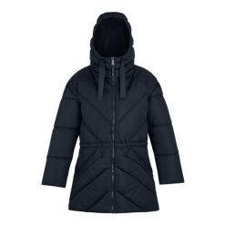 Pikowana Kurtka Ocieplana Damska Rusey. Niebieskie kurtki sportowe damskie Regatta, bez wzorów, z puchu, bez ramiączek, bez kaptura, trekkingowe. Za 264.99 zł.