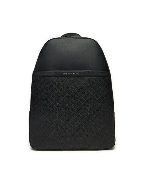 Tommy Hilfiger Plecak Th Monogram Backpack AM0AM13071 Czarny. Czarne plecaki męskie Tommy Hilfiger, bez wzorów, ze skóry. Za 799.99 zł.