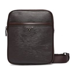 Saszetka Guess. Brązowe saszetki i nerki męskie Guess, z aplikacjami. Za 324.99 zł.