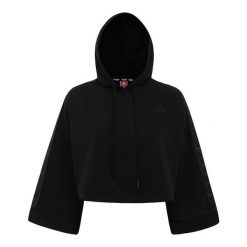 Bluza damska Kappa Authentic Allas. Czarne bluzy damskie Kappa, m, bez wzorów, bez ramiączek, bez kaptura. W wyprzedaży za 224.50 zł.