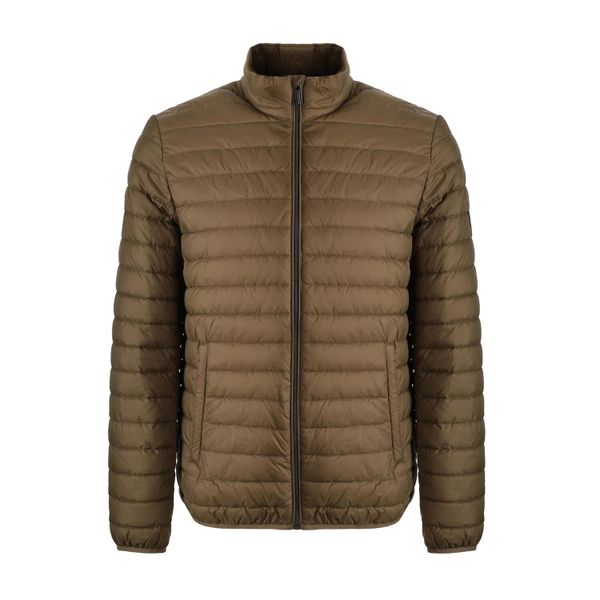 Kurtka męska LUMBERJACK NEW READY. Brązowe kurtki męskie Lumberjack, m, bez wzorów, z puchu, bez kaptura. Za 269.99 zł.