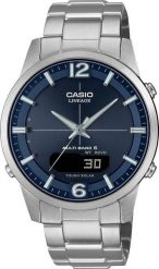 Zegarek Casio Zegarek męski Casio LCW-M170D-2AER szary. Szare zegarki męskie Casio, bez wzorów. Za 1,349.00 zł.