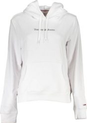 Tommy Hilfiger BIAŁA DAMSKA BLUZA TOMMY HILFIGER BEZ ZAMKA M. Białe bluzy damskie Tommy Hilfiger, m, bez wzorów, bez ramiączek, bez kaptura. Za 318.16 zł.