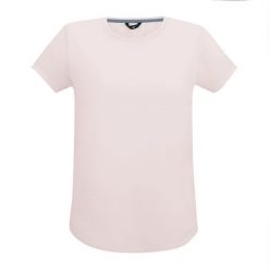 Damska Koszulka Z Krótkim Rękawem Mindo Odstraszająca Owady. Czerwone bluzki damskie Regatta, bez wzorów, sportowe, bez kołnierzyka, bez ramiączek. Za 94.99 zł.