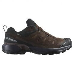 Buty trekkingowe męskie Salomon X Ultra 360 Ltr Gtx Gore-tex. Brązowe buty zimowe męskie Salomon, bez wzorów, z gore-texu, bez obcasa, bez zapięcia. Za 634.00 zł.