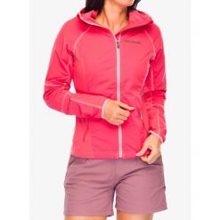 Kurtka softshell damska Columbia Sweet As Softshell Hoodie. Czerwone kurtki sportowe damskie Columbia, l, bez wzorów, z softshellu, bez ramiączek, bez kaptura, trekkingowe. Za 293.99 zł.