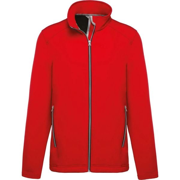 Kurtka Kariban Softshell 2 Couches. Czerwone kurtki męskie KARIBAN, xl, bez wzorów, z elastanu, bez kaptura. Za 148.00 zł.
