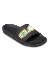Sandały wsuwane dla Mężczyzn RIVI Czarny. Czarne sandały męskie Quiksilver, bez wzorów, z gumy, bez zapięcia. Za 169.99 zł.