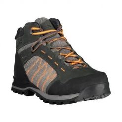 Buty trekkingowe męskie CMP Thiamat Mid 2.0 Wp. Brązowe buty zimowe męskie CMP, bez wzorów, z materiału, bez obcasa, bez zapięcia. Za 539.99 zł.