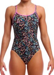 Strój do pływania menstruacyjny FUNKITA Copper Cluster - Swim Secure. Brązowe stroje kąpielowe damskie Funkita, l, bez wzorów, z elastanu. Za 289.00 zł.