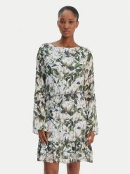 Guess Sukienka codzienna W6RK37 WJ712 Zielony Regular Fit. Zielone sukienki damskie Guess, na co dzień, xs, z aplikacjami, z syntetyku, bez kołnierzyka, bez ramiączek, proste. Za 659.99 zł.