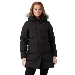 Kurtka uniwersalna damska Helly Hansen Blossom Puffy Parka. Czarne parki damskie Helly Hansen, l, bez wzorów, z syntetyku, z kapturem. Za 1,171.00 zł.