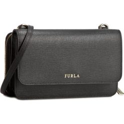 Torebka FURLA - Riva 801551 E EL40 B30 Onyx. Czarne listonoszki damskie Furla, bez wzorów, ze skóry, na ramię, bez dodatków. W wyprzedaży za 569.00 zł.