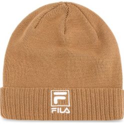 Czapka FILA - Slouchy F-Box Beanie 686013 Camel J87. Brązowe czapki damskie Fila, bez wzorów, z bawełny. Za 109.00 zł.