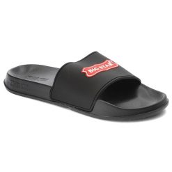 Czarne Klapki Basenowe Big Star Unisex. Czarne klapki męskie BIG STAR, bez wzorów, bez zapięcia. Za 69.99 zł.