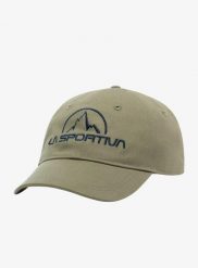 Czapka z daszkiem La Sportiva Hike Cap. Zielone czapki damskie La Sportiva, bez wzorów, z bawełny, klasyczne. Za 142.99 zł.