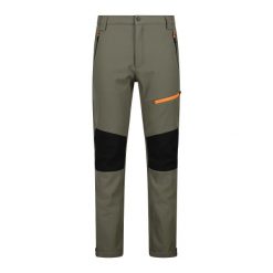 Spodnie męskie turystyczne CMP 30A1477. Zielone spodnie materiałowe męskie CMP, bez wzorów. Za 349.99 zł.