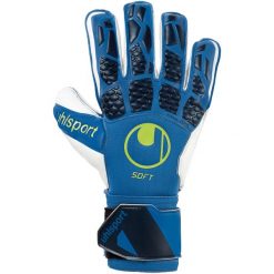 Uhlsport Hiperact Soft Pro Bramkarz Rękawiczki - Grip & Comfort. Niebieskie rękawiczki męskie Uhlsport, bez wzorów. Za 182.99 zł.