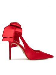 Steve Madden Szpilki Teacup 11004931 Czerwony. Czerwone szpilki damskie Steve Madden, bez wzorów, z materiału, bez obcasa, na szpilce, bez zapięcia. Za 559.99 zł.