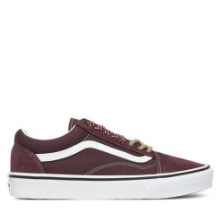 Tenisówki Vans. Fioletowe trampki i tenisówki damskie Vans, bez wzorów, bez zapięcia. Za 369.99 zł.