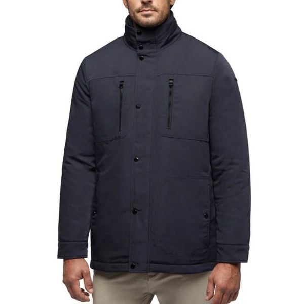 Kurtka GEOX M RENNY Niebieski. Niebieskie kurtki męskie Geox, m, bez wzorów, z tkaniny, casualowe, bez kaptura. Za 652.99 zł.