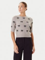Vero Moda Sweter Doffy 10330793 Beżowy Regular Fit. Brązowe swetry nierozpinane damskie Vero Moda, s, bez wzorów, z syntetyku, bez kołnierzyka, bez ramiączek. Za 119.99 zł.