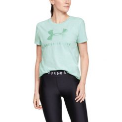 Under Armour Sportstyle Classic Koszulka Zielony. Zielone bluzki damskie Under Armour, xs, bez wzorów, z bawełny, bez kołnierzyka, bez ramiączek. Za 119.95 zł.