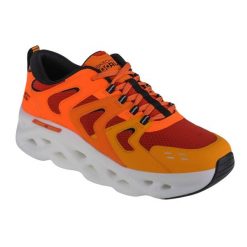 Buty sportowe Sneakersy męskie, Skechers GO Run Swirl Tech-Surge. Brązowe buty sportowe męskie Skechers, bez wzorów, bez zapięcia, do biegania, Skechers Sport. Za 349.99 zł.