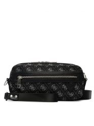 Guess Saszetka HMBENP P6250 Czarny. Czarne saszetki i nerki męskie Guess, z materiału. Za 359.99 zł.