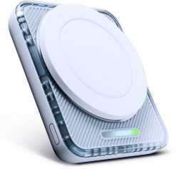 3mk PowerMag Handy 5000 mAh 22.5W MagSafe biały. Białe powerbanki . Za 69.90 zł.