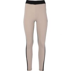 Damskie legginsy Endurance Gaciao. Brązowe legginsy sportowe damskie Endurance, s, bez wzorów, z materiału, z podwyższonym stanem, do biegania. Za 238.00 zł.