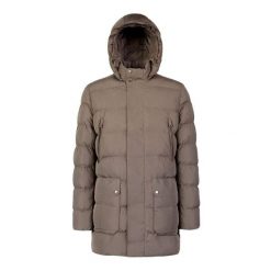 Kurtka GEOX T3270 M PIEVE Brązowy. Brązowe kurtki męskie Geox, m, bez wzorów, z syntetyku, bez kaptura. Za 655.99 zł.