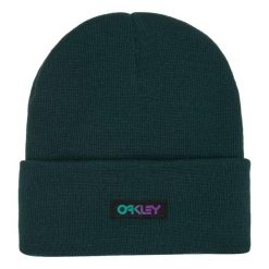 Czapka zimowa damska Oakley B1B Gradient Patch Beanie. Zielone czapki damskie Oakley, na zimę, bez wzorów, sportowe. Za 82.99 zł.