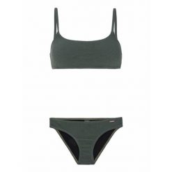 Damski 2-częściowy kostium kąpielowy typu bralette Protest Prthizz. Zielone bikini Protest, bez wzorów. Za 234.00 zł.