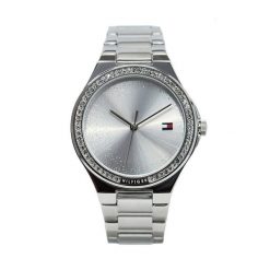 Zegarek Tommy Hilfiger. Szare zegarki damskie Tommy Hilfiger, srebrne. Za 619.99 zł.
