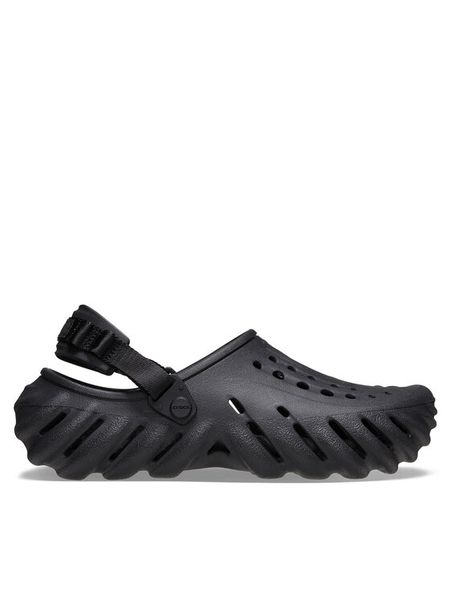 Crocs Klapki Echo Clog 207937 Czarny. Czarne klapki męskie Crocs, bez wzorów, z tworzywa sztucznego, bez zapięcia. Za 319.99 zł.