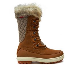 Śniegowce Helly Hansen. Brązowe śniegowce damskie Helly Hansen, bez zapięcia. Za 899.99 zł.