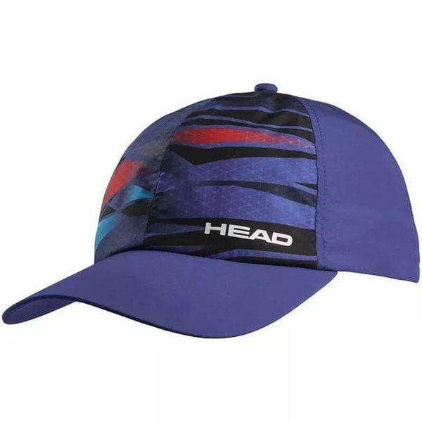 Czapka sportowa z daszkiem Head Light Function Cap. Niebieskie czapki damskie Head, na jesień, bez wzorów, sportowe. Za 79.99 zł.
