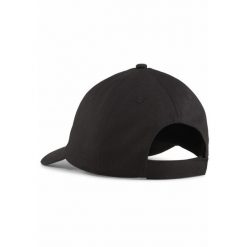 Czapka z daszkiem ESS PUMA Cat PUMA Black. Czarne czapki damskie Puma, bez wzorów, klasyczne. Za 57.71 zł.