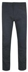 Męskie Spodnie Chinos marki Rigon – Bawełna z Elastanem – Slim Fit - Grafitowe. Szare eleganckie spodnie męskie Rigon, bez wzorów, z bawełny. Za 179.00 zł.