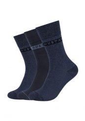3 pack Męskie Skarpety MUSTANG jeans mix MU31039 – 5703. Skarpety męskie Mustang, bez wzorów, z jeansu. Za 69.99 zł.