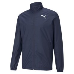 Męska kurtka Active PUMA Peacoat Blue. Fioletowe kurtki męskie Puma, na jesień, m, bez wzorów, z materiału, klasyczne, z kapturem. Za 290.00 zł.