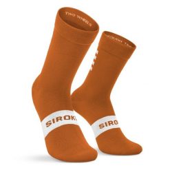 Skarpetki rowerowe unisex S1 Ochre Major. Brązowe skarpetki damskie SIROKO, bez wzorów. W wyprzedaży za 57.95 zł.