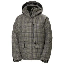 Damska kurtka narciarska Helly Hansen Nora 2.0. Brązowe kurtki sportowe damskie Helly Hansen, bez wzorów, bez ramiączek, z kapturem, narciarskie. Za 1,472.30 zł.