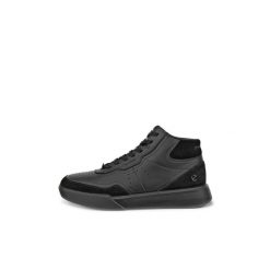 Wysokie trampki damskie Ecco Street Court. Czarne trampki i tenisówki damskie ecco, bez wzorów, z gumy, bez zapięcia. Za 706.90 zł.